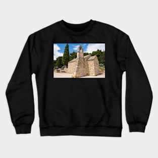 St Nicholas Church in Split, Croatia Crewneck Sweatshirt